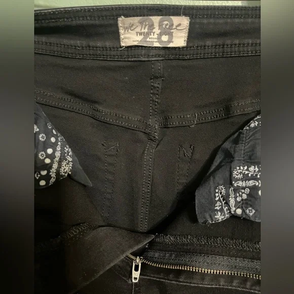 🖤 We The Free Black Flare Jeans | Size 28 - Picture 5 of 7